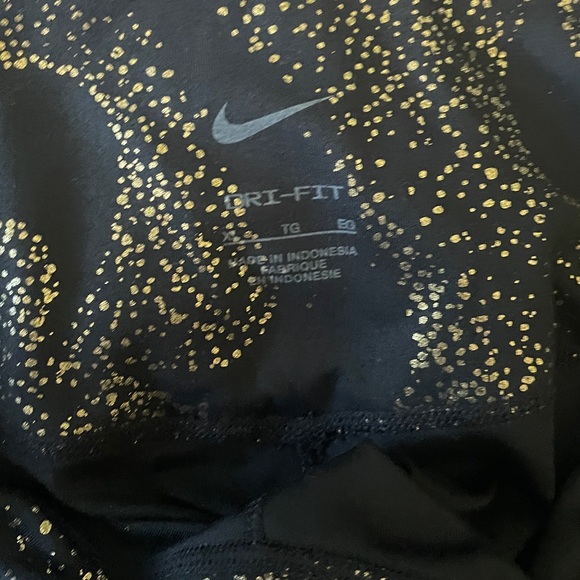 Nike gold glitter leggings - Picture 3 of 4